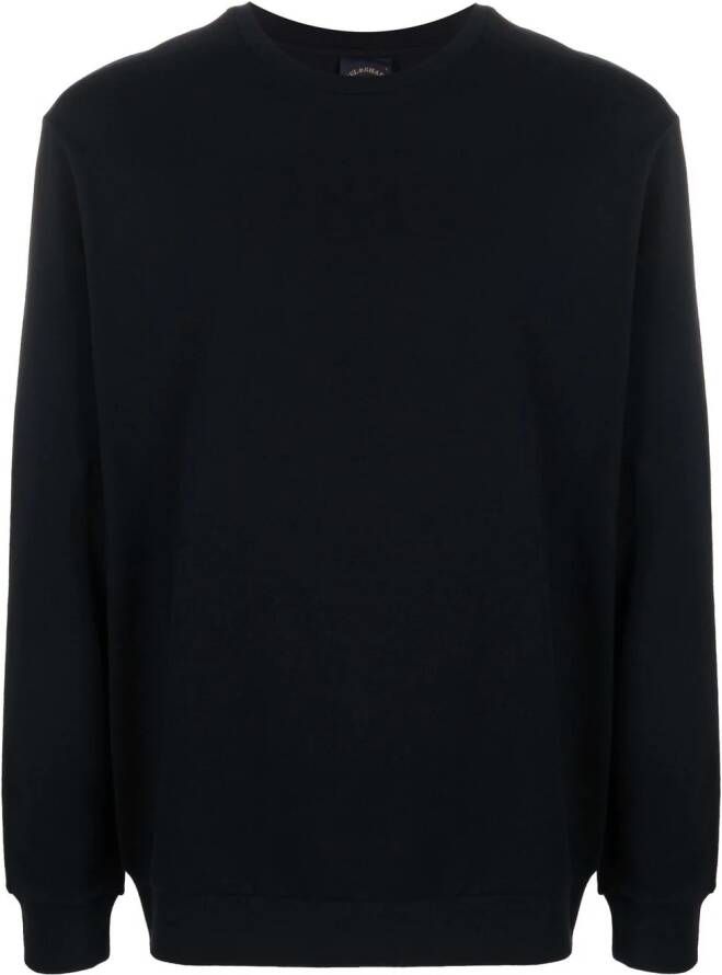 Paul & Shark Sweater met logopatch Zwart