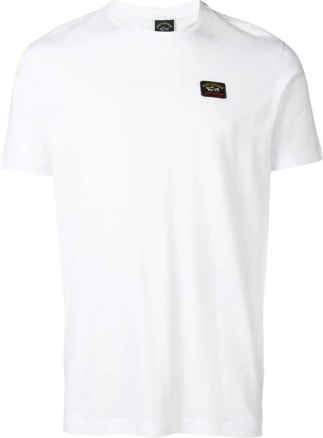 Paul & Shark T-shirt met logopatch Wit