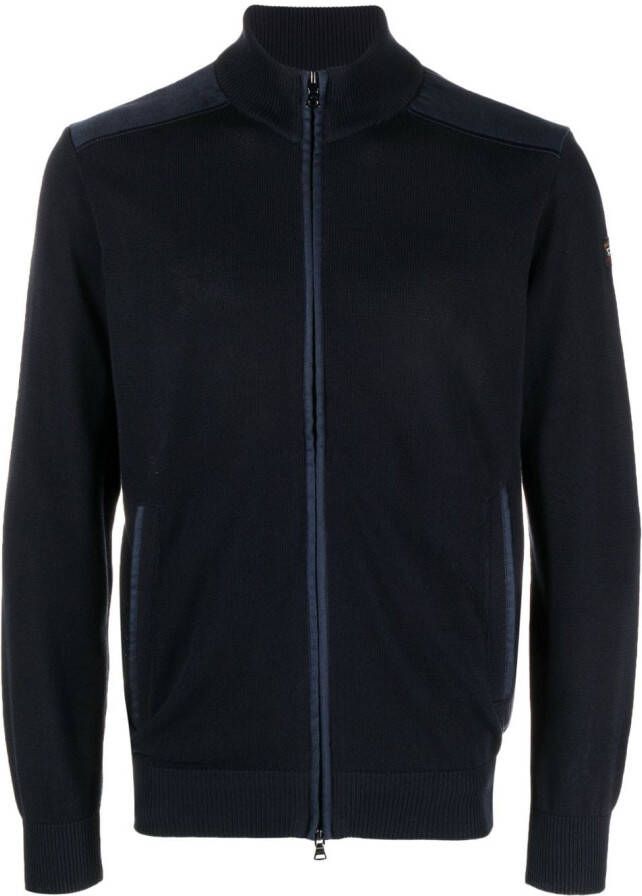 Paul & Shark Vest met rits Blauw