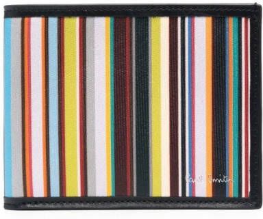 Paul Smith Portemonnee met streep Zwart