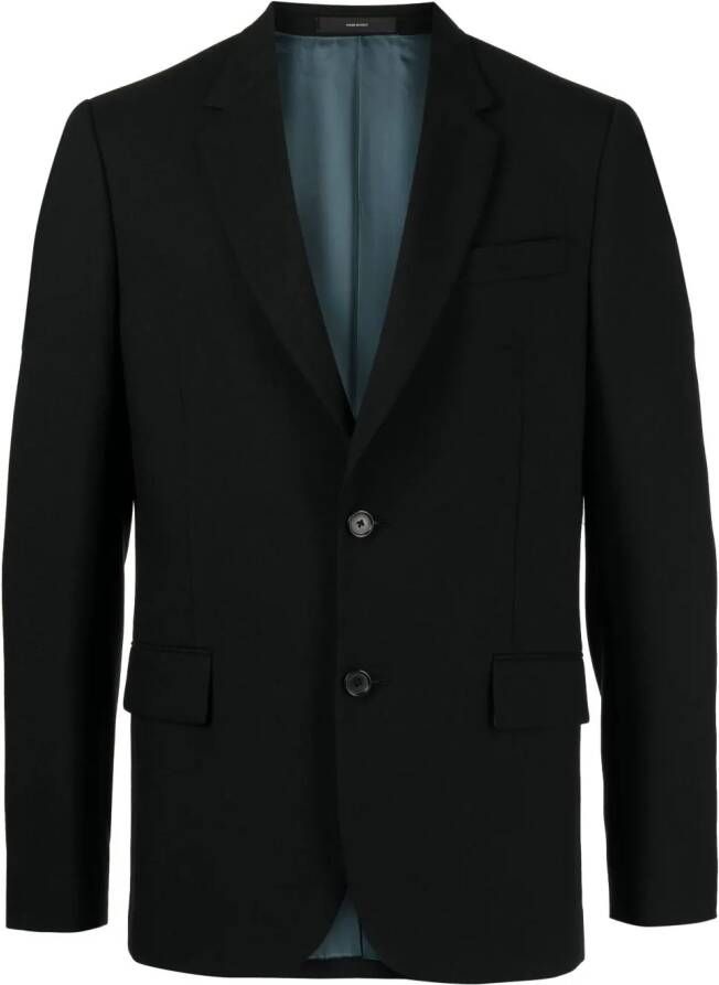 Paul Smith Blazer met enkele rij knopen Zwart