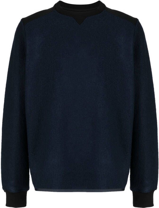 Paul Smith Bouclé sweater Blauw