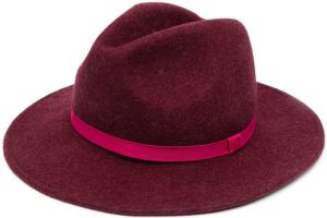 Paul Smith Fedora hoed met voering Roze