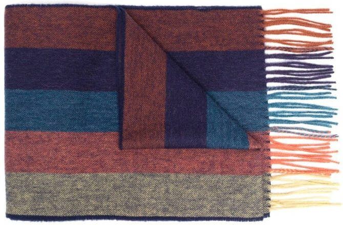 Paul Smith Gebreide sjaal Blauw