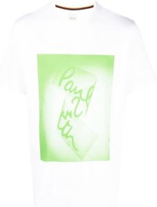 Paul Smith T-shirt met grafische print Wit