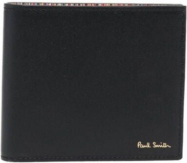 Paul Smith Leren portemonnee Zwart