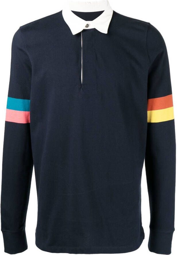 Paul Smith Katoenen poloshirt Blauw
