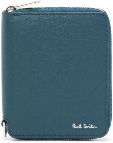 Paul Smith Leren portemonnee Blauw