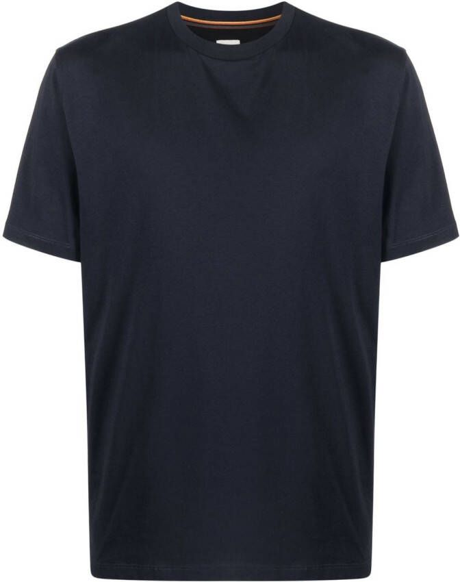 Paul Smith T-shirt met logopatch Blauw