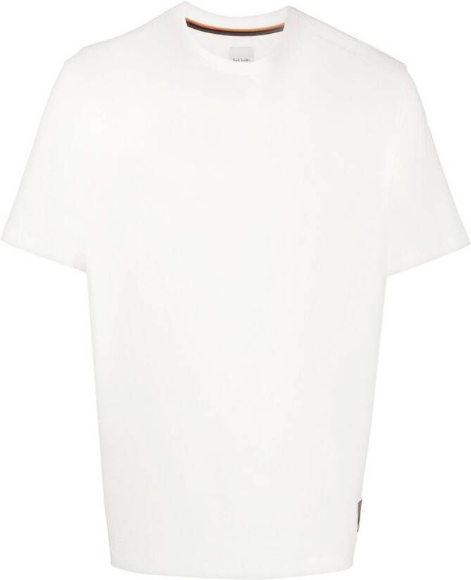 Paul Smith T-shirt met logopatch Wit