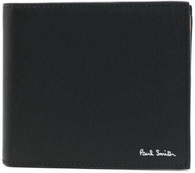 Paul Smith Portemonnee met logoprint Zwart
