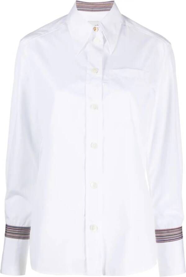 Paul Smith Mouwloze blouse Wit