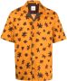 Paul Smith Overhemd met bloemenprint Oranje - Thumbnail 1