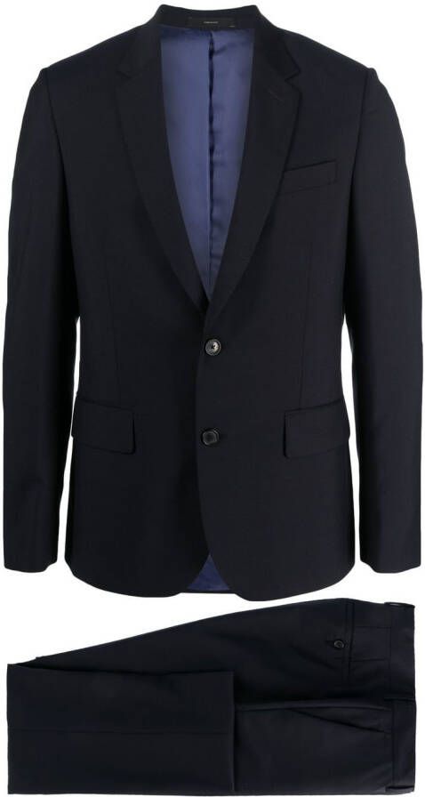 Paul Smith Pak met enkele rij knopen Blauw
