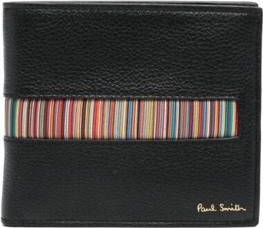 Paul Smith Leren portemonnee Zwart