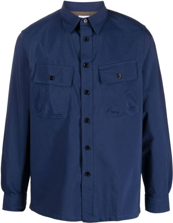 Paul Smith Overhemd met zakken Blauw