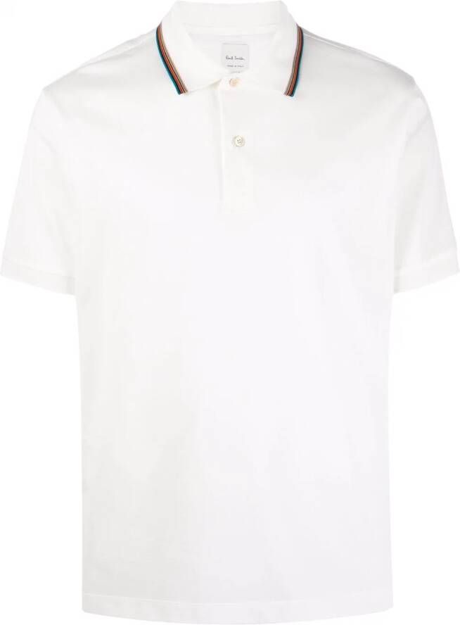 Paul Smith Poloshirt met korte mouwen Wit
