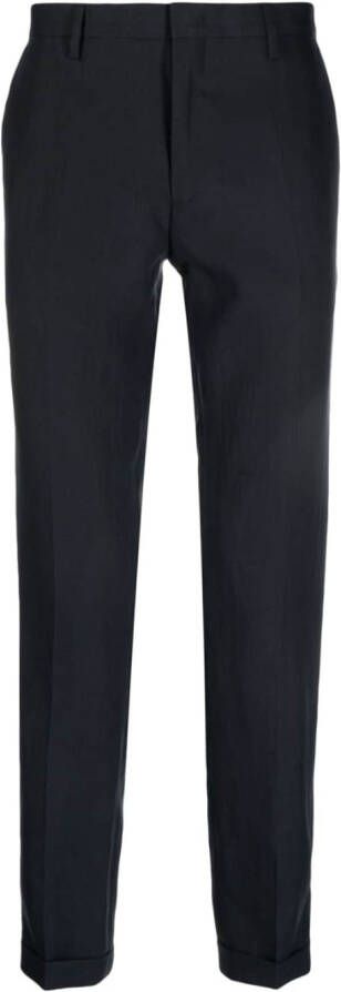 Paul Smith Cropped plooibroek Blauw