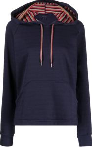 Paul Smith raglan-sleeve loungewear hoodie Blauw