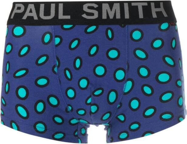 Paul Smith Slip met logoband Blauw