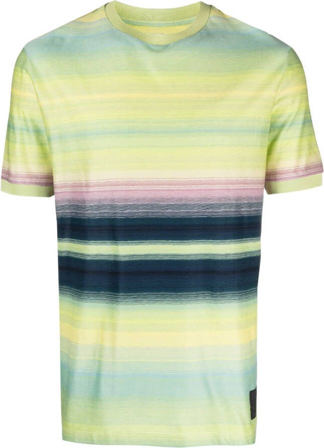 Paul Smith Gestreept T-shirt Groen