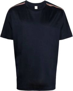 Paul Smith Overhemd met gestreepte afwerking Blauw