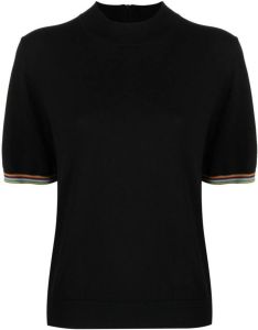 Paul Smith T-shirt met kenmerkende streep Zwart