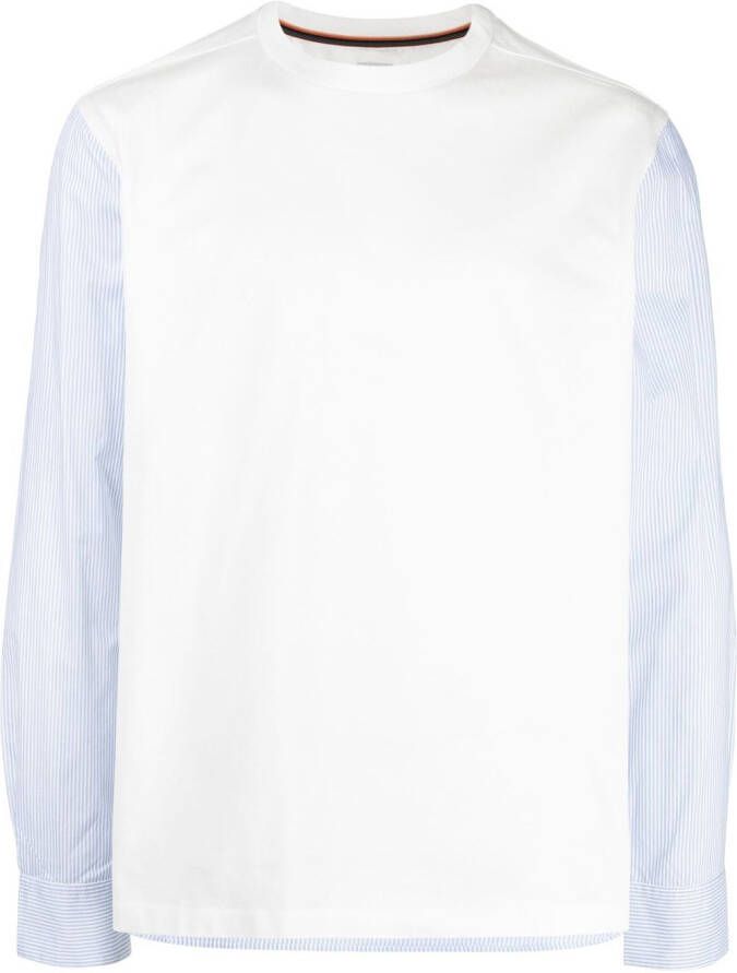 Paul Smith T-shirt met lange mouwen Wit