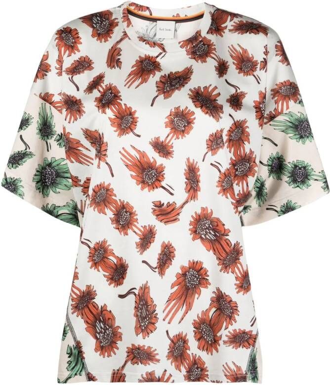 Paul Smith T-shirt met print Wit