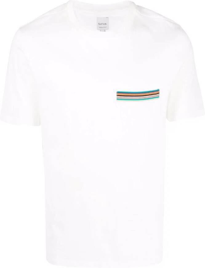 Paul Smith T-shirt met zak Wit