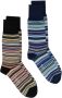 Paul Smith Gestreepte sokken Blauw - Thumbnail 1