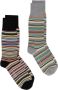 Paul Smith Gestreepte sokken Zwart - Thumbnail 1