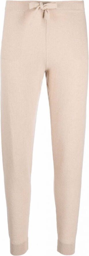 PAULA Broek met toelopende pijpen Beige