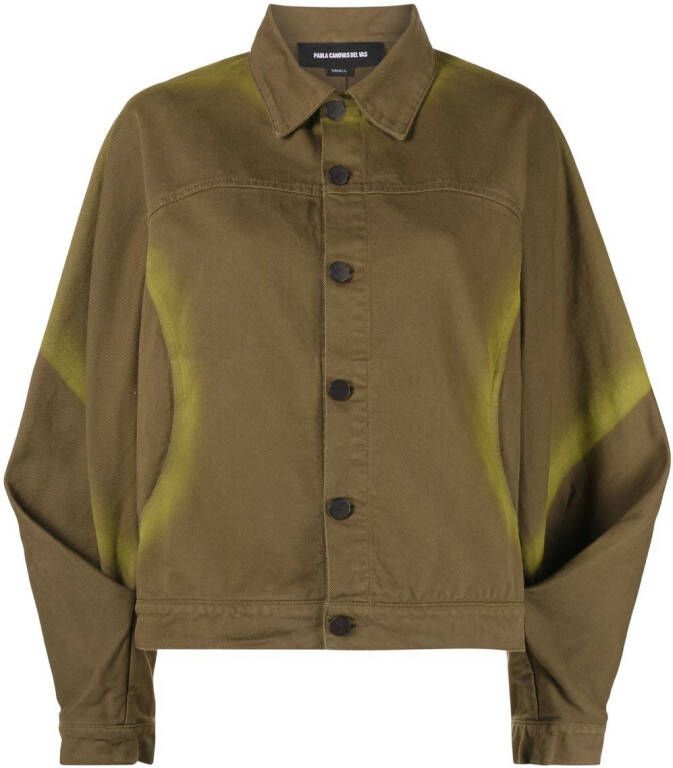 Paula Canovas del Vas Denim jack Groen