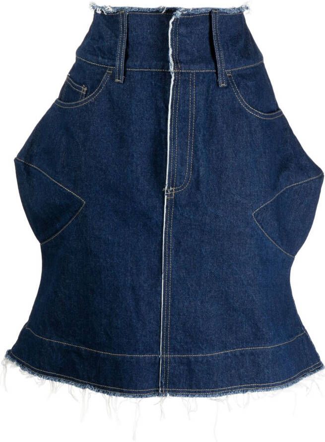 Paula Canovas del Vas Denim rok Blauw
