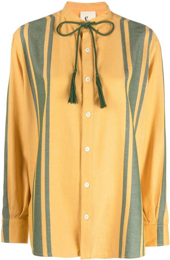 PAULA Gestreepte blouse Geel