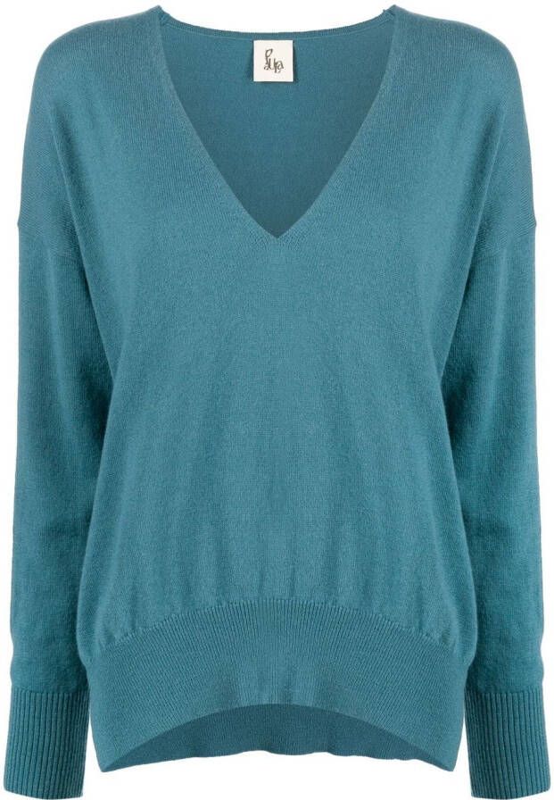 PAULA Kasjmier trui Blauw