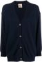 PAULA Kasjmier vest Blauw - Thumbnail 1