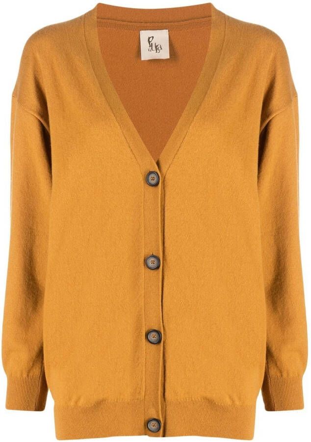 PAULA Kasjmier vest Oranje