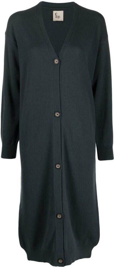 PAULA Kasjmier vest Groen