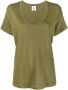 PAULA T-shirt met U-hals Groen - Thumbnail 1