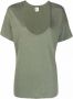 PAULA T-shirt met U-hals Groen - Thumbnail 1