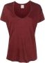PAULA T-shirt met U-hals Bruin - Thumbnail 1