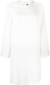Paule Ka Mini-jurk met kant Wit