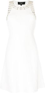 Paule Ka Mini-jurk met studs Wit