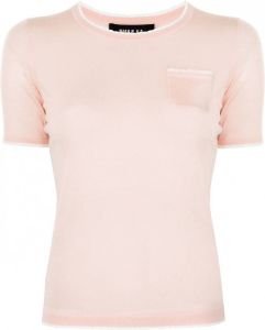 Paule Ka T-shirt met ronde hals Roze