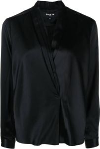 Paule Ka Zijden blouse Zwart