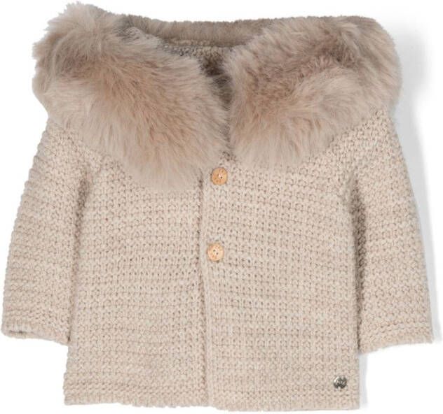 Paz Rodriguez Jas met capuchon Beige