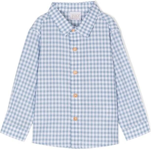 Paz Rodriguez Linnen shirt Blauw
