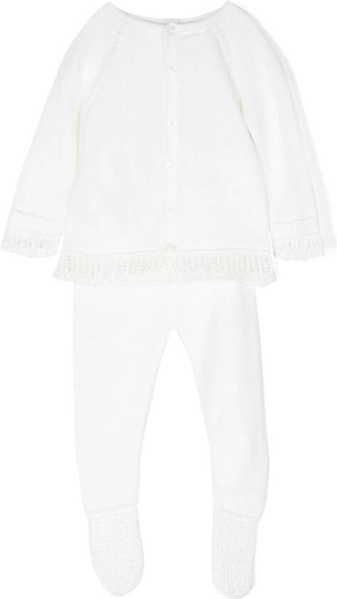 Paz Rodriguez wollen broek Wit